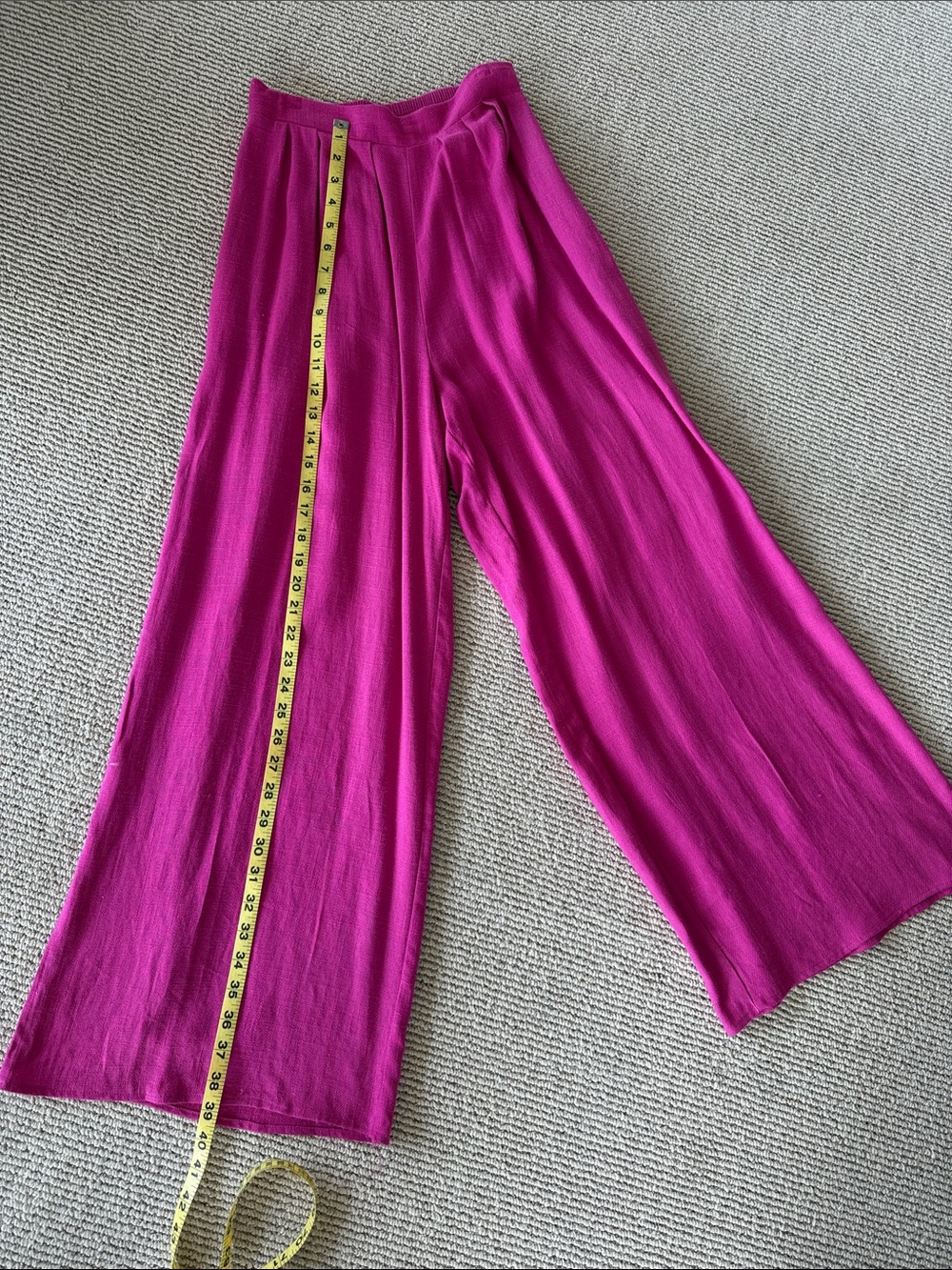 Hot pink Wide-Leg Pants